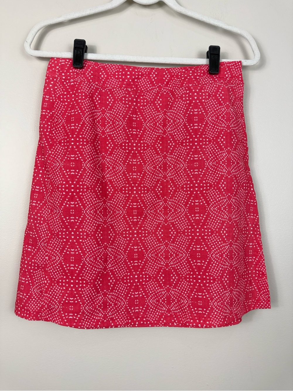 Rip Skirt Hawaii Skirt Womens Small Geometric Red White Vacation Beach Summer
